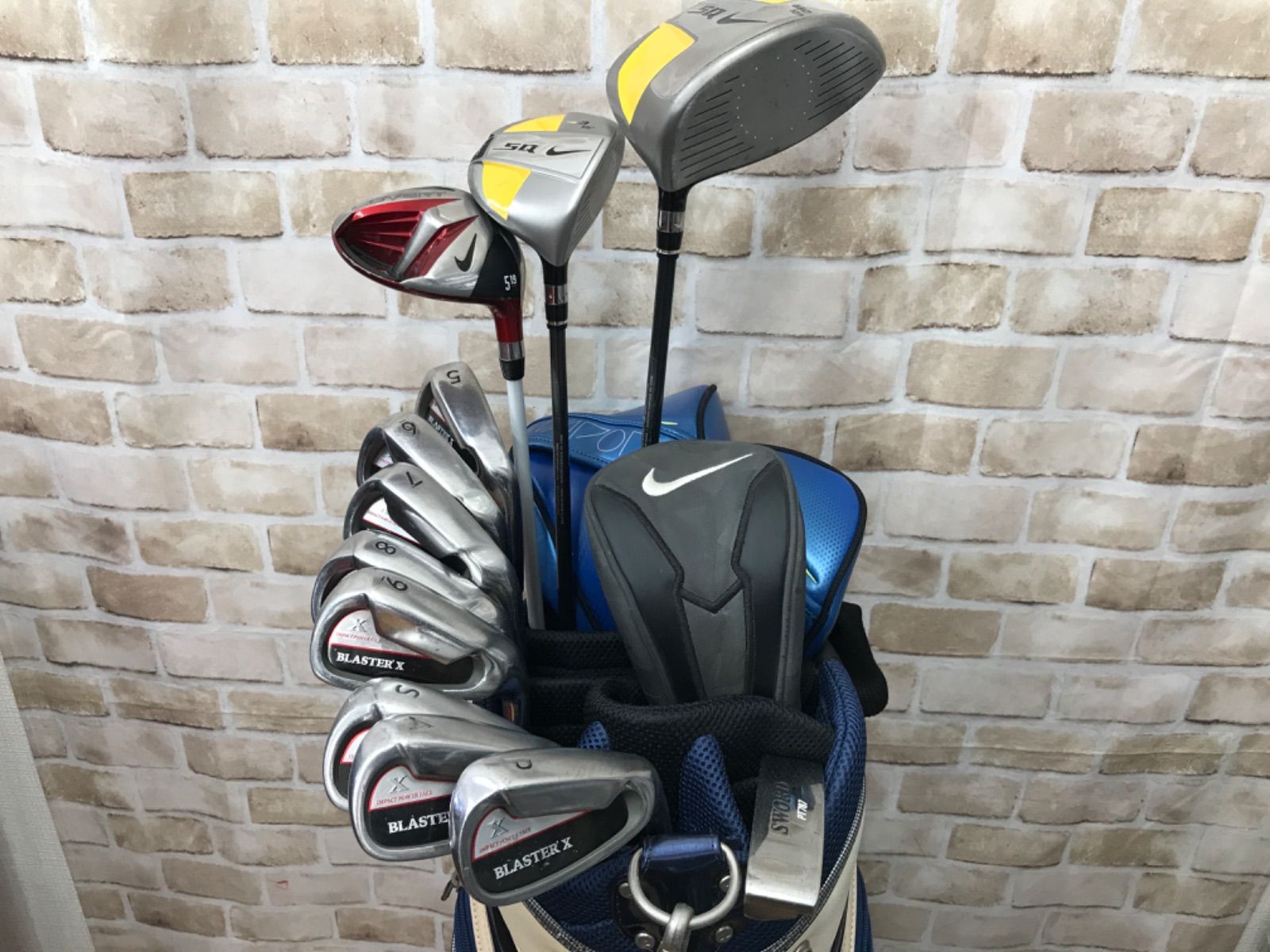 メンズ フルセット☆HI-BRID ODYSSEY ゴルフ/R128 オデッセイ ゴルフ