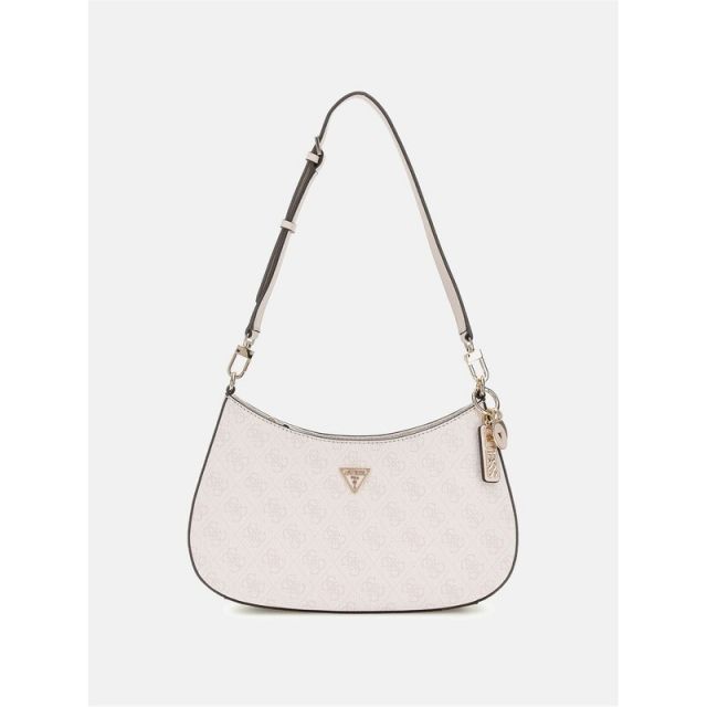 【送料無料】 ゲス レディース ハンドバッグ バッグ Noelle Shoulder Bag Womens Off White