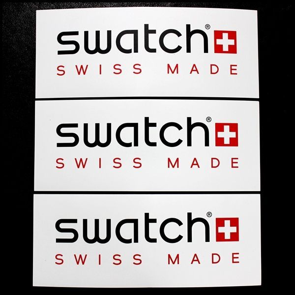 SWATCH ロゴ シール ステッカー 3枚セット スウォッチ - メルカリ