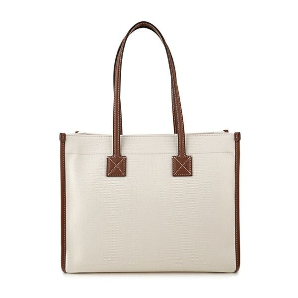新品 バーバリー BURBERRY トートバッグ CANVAS&LEATHER NEW TOTE オフ 
