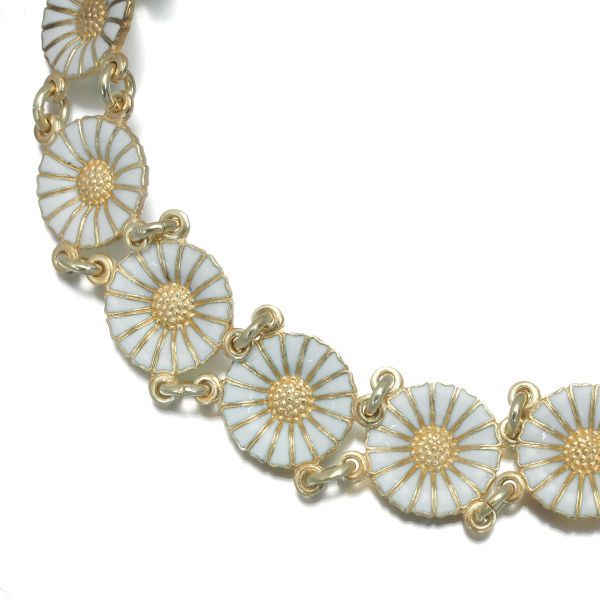 【STONEHENgE】シルバー素材 デイジーの花のブレスレット K1662 20001669_DAISY_BRACELET_SILVER
