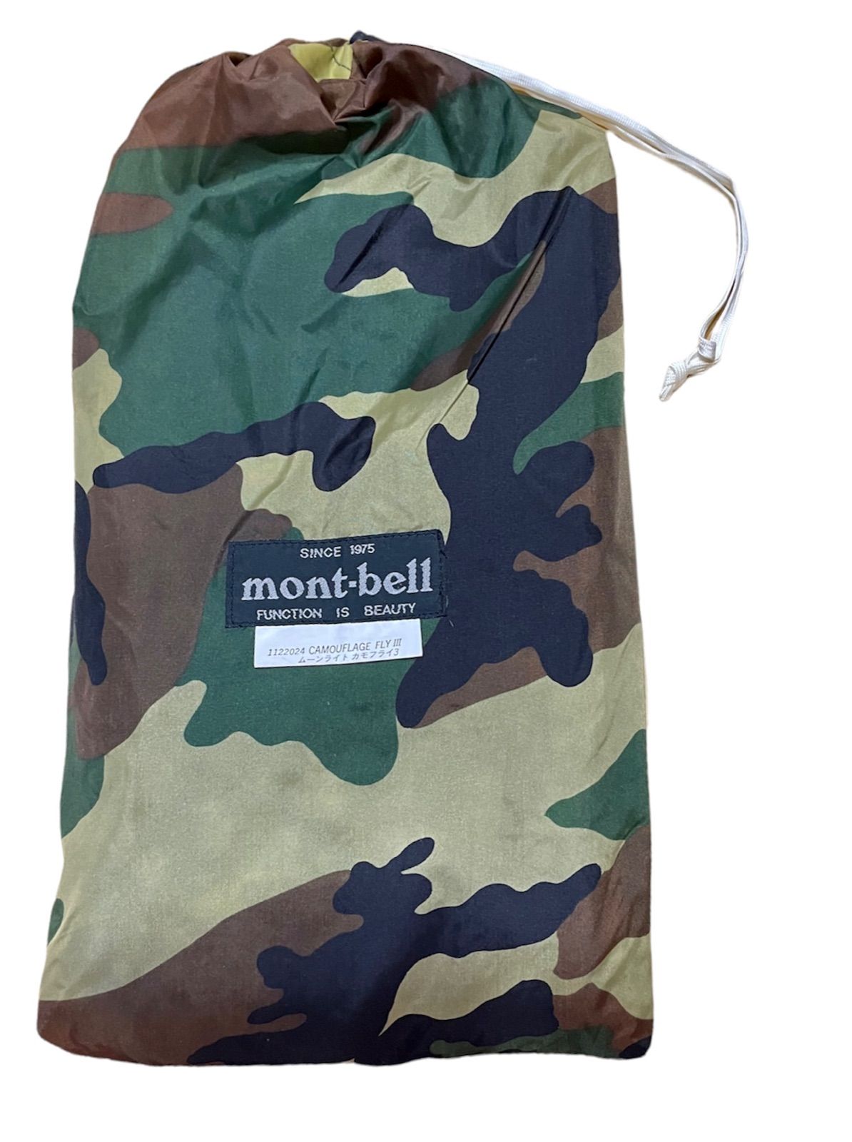 新品❤️mont-bell ムーンライト3 カモフライ - メルカリ