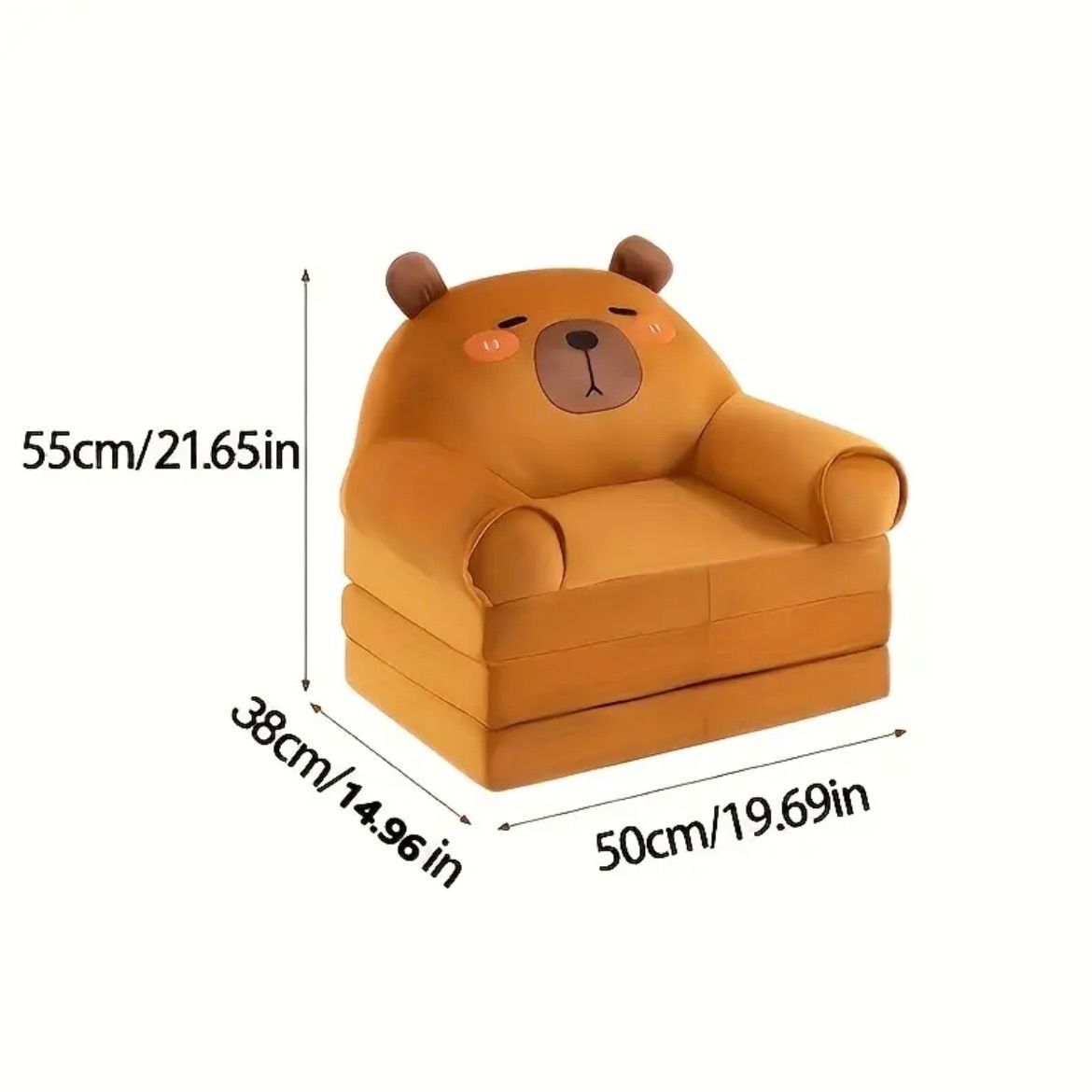 クマデザイン付き 取り外