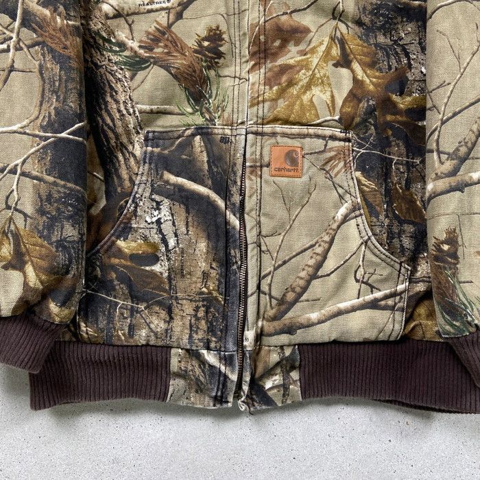 Kids】Carhartt カーハート ダックジャケット リアルツリーカモ