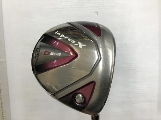 ヤマハ inpres X D202 11.5° 44.75インチ レディース ドライバー DR TBX-412D フレックスR レディース 女性用 右利き 右用 Cランク ゴルフクラブ