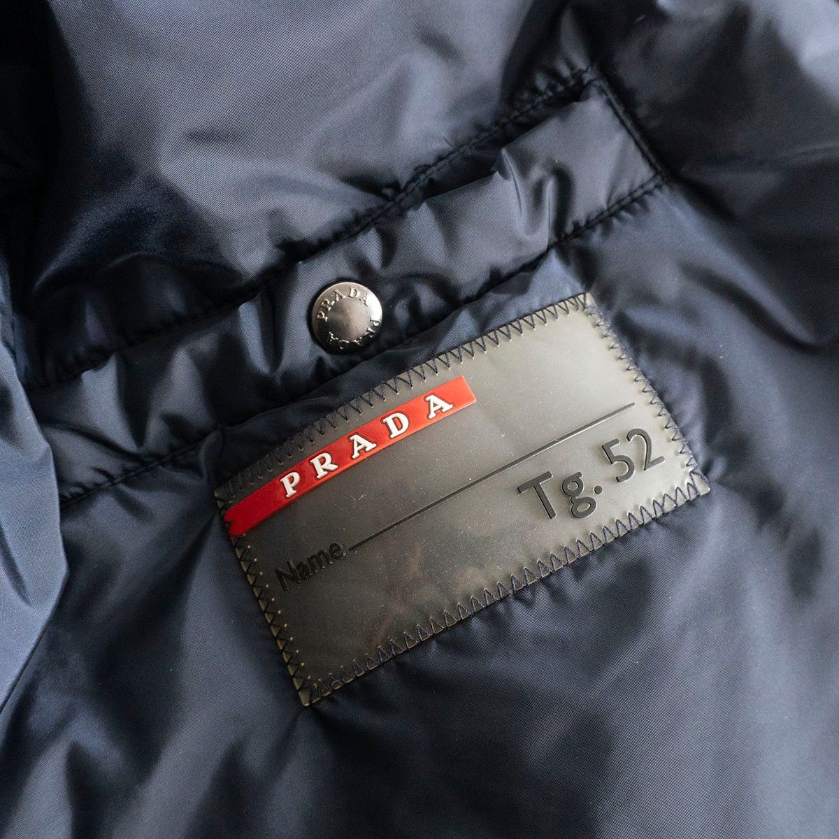 美品/アーカイブ】 PRADA SPORT【ネイビー 中綿 ナイロン ジャケット