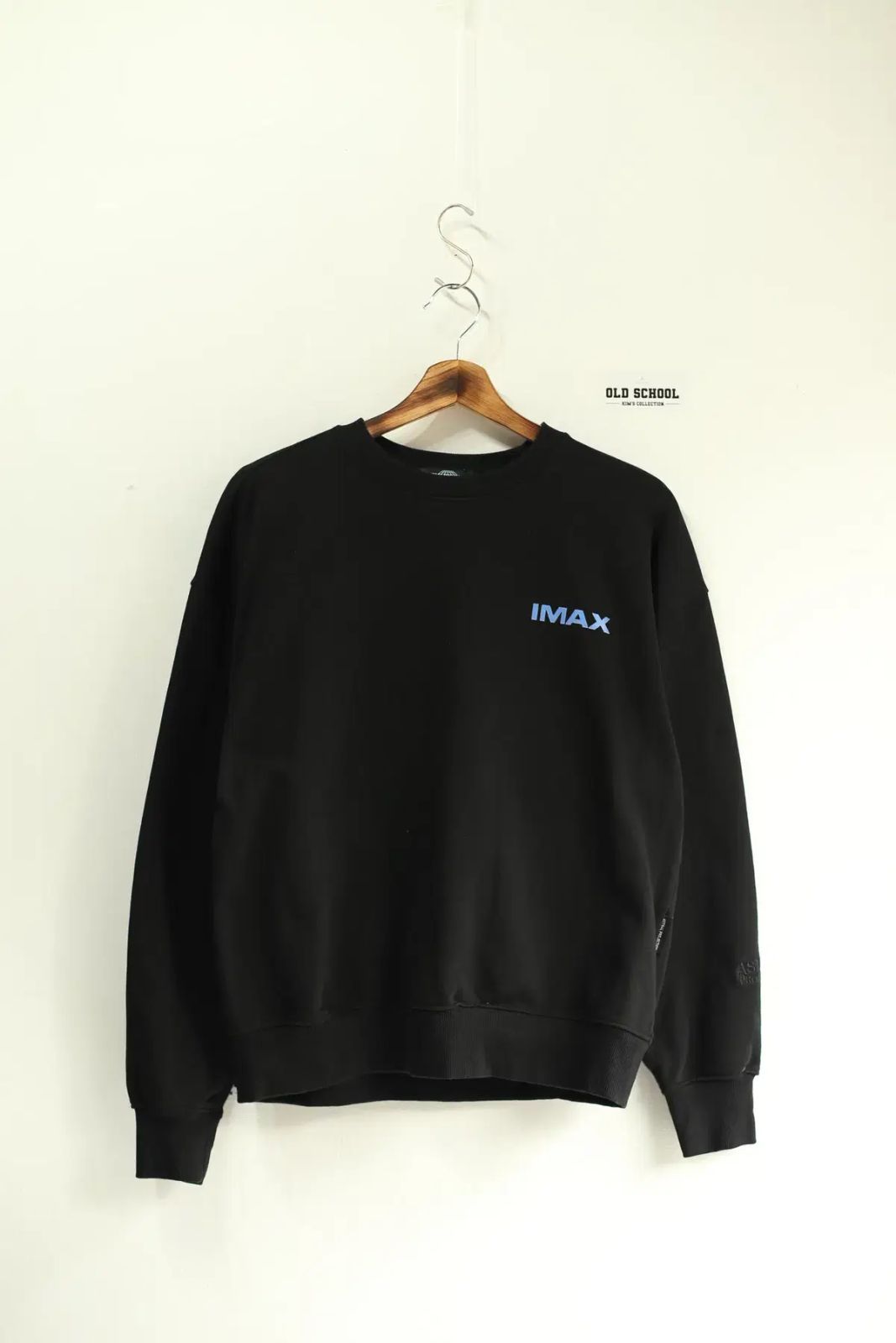 【雷市場（ポンジャン）商品韓国直送】 IMAX 黒 スウェットシャツ M サイズ