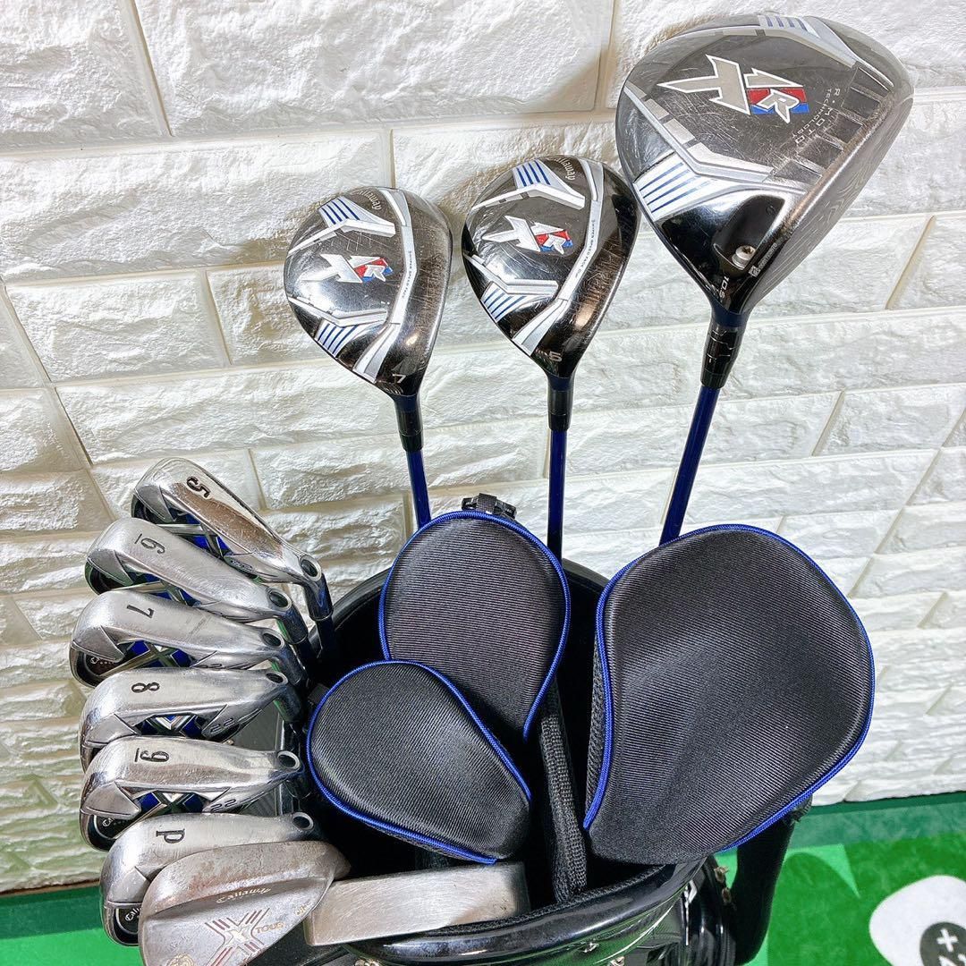 Callaway メンズ ゴルフクラブセット 11本 キャディーバック付