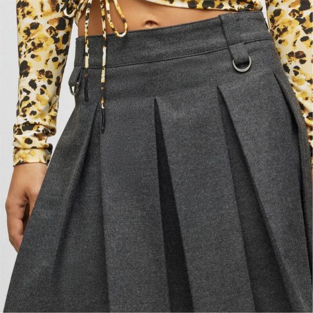 【送料無料】 フューゴ レディース スカート ボトムス Rafalle Mini Skirt Grey