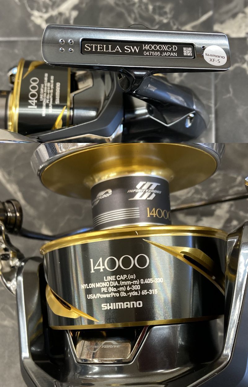 64. SHIMANO シマノ 25ステラ SW 14000XG 商品コード：047695