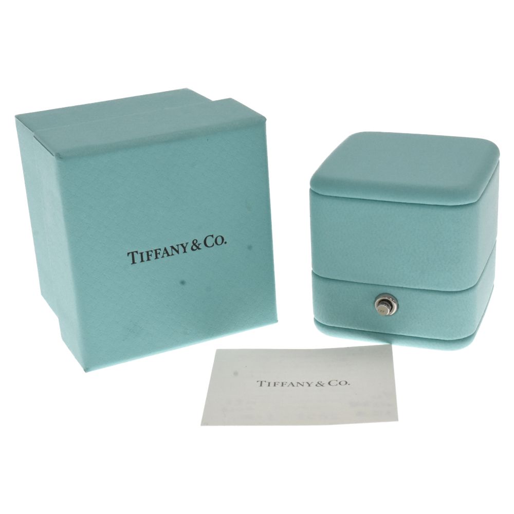 TIFFANY & Co. ティファニー 18KWG Tワイヤーリング ホワイトゴールド-