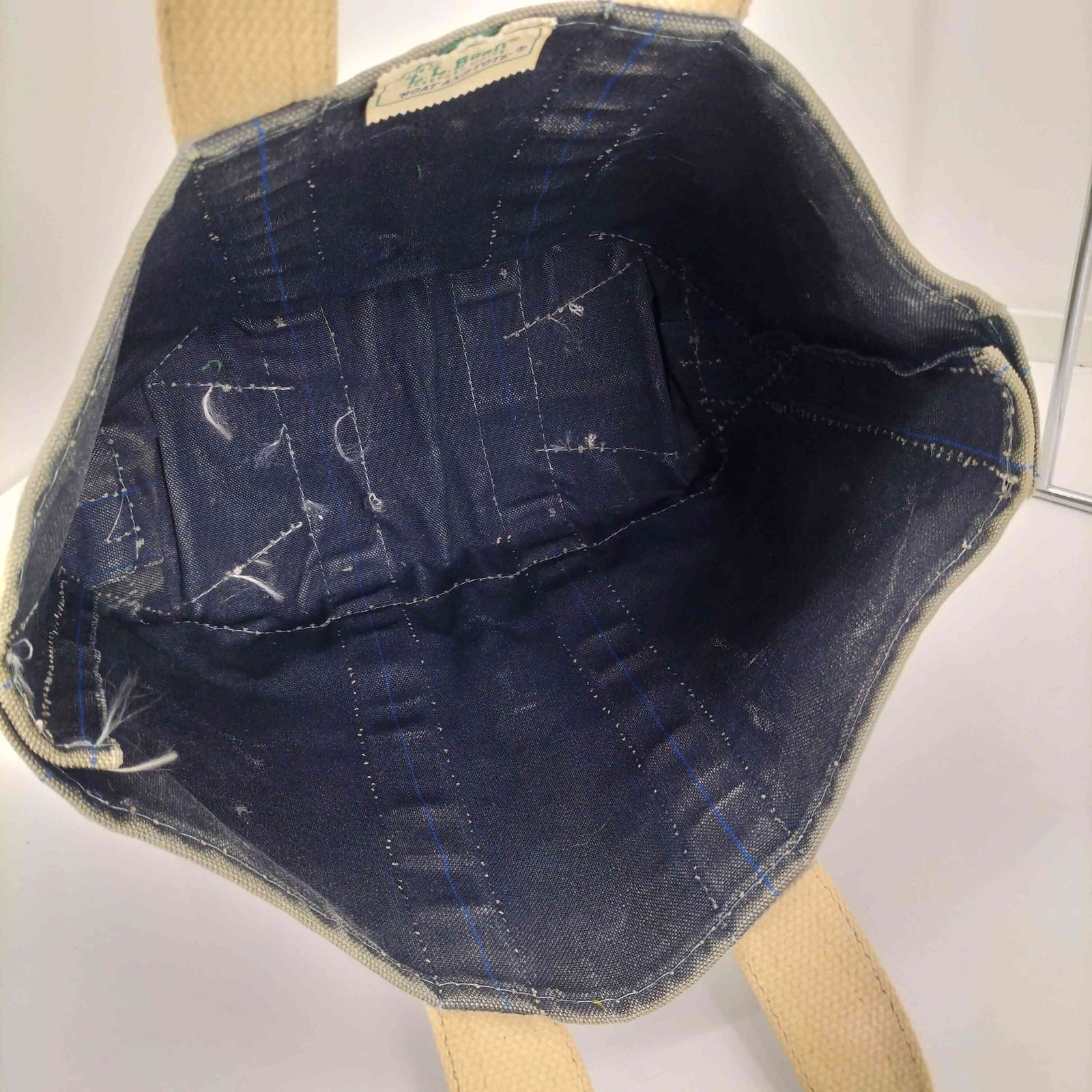 80's エルエルビーン トートバッグ ギザタグ Mサイズ デラックス