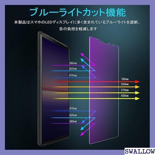 SF4 2022改良型 Xperia10II ガラス フィルム 型/高硬度/貼り付け簡単