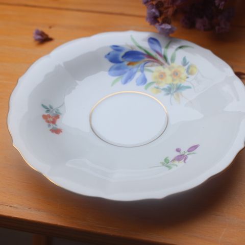 マイセン Meissen ベーシックフラワー 2つ花 カップ ソーサー 1級品 極美品 エキスパート藤沢辻堂店 洋食器 - メルカリ