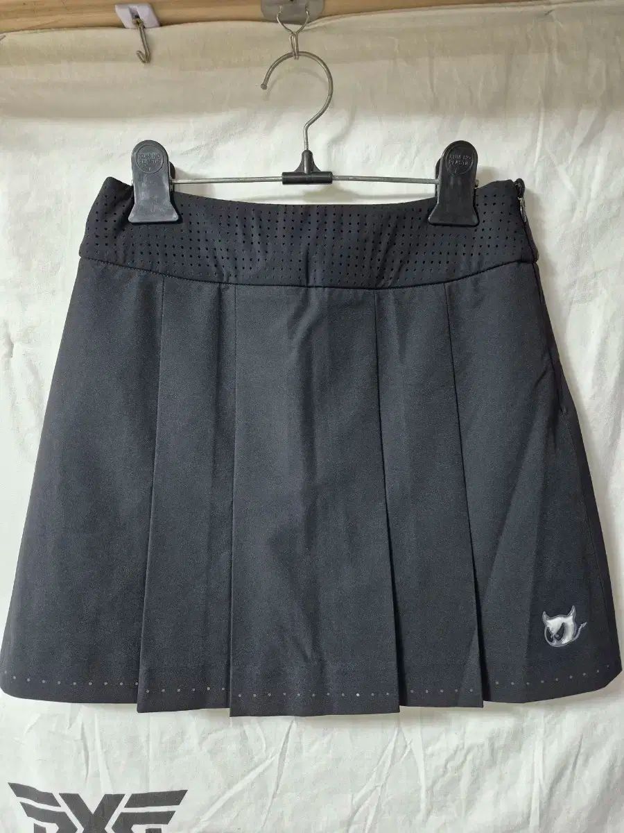 WAAC 黒 プリーツ スカート 0 61cm