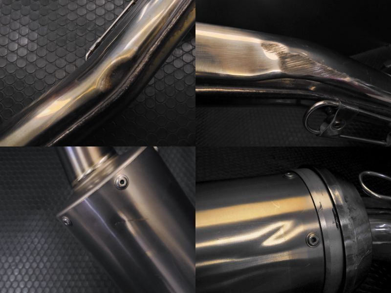 シャドーフォックス　マフラー　チャーム付き／レッド／GAKE 日本製❣️ シャドーフォックス マフラー チャーム付き／レッド／GAKE 日本