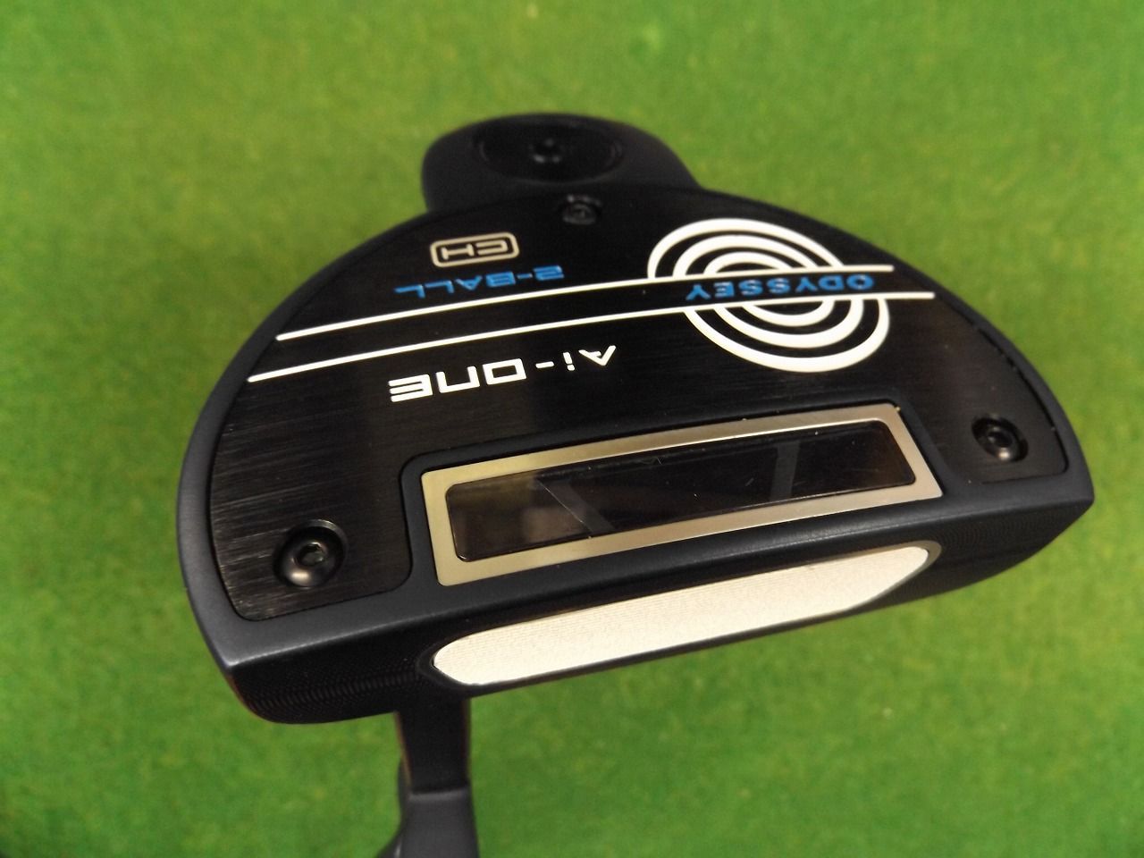 6865 Ai-ONE 2-BALL CH ターゲットライン 34インチ STROKE LAB シャフト カバー有 オデッセイ 2ボール パター .981163