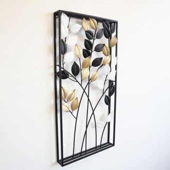 インテリア雑貨 壁飾り ウォールアート 3 リーフ 2105TSF005