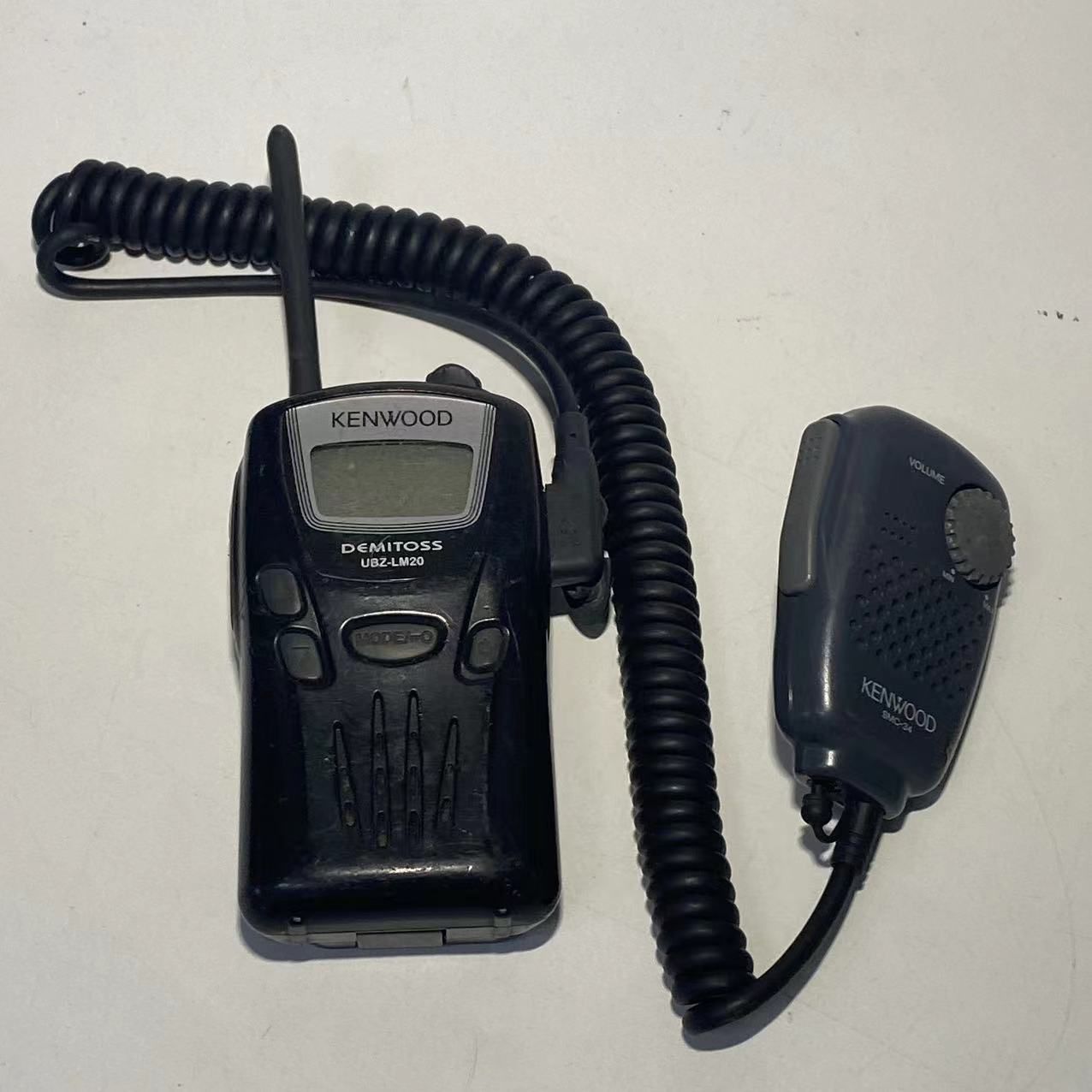 KENWOOD UBZ-LM20· KENWOOD ケンウッド リモコン対応ボリューム付スピーカーマイク SMC-34