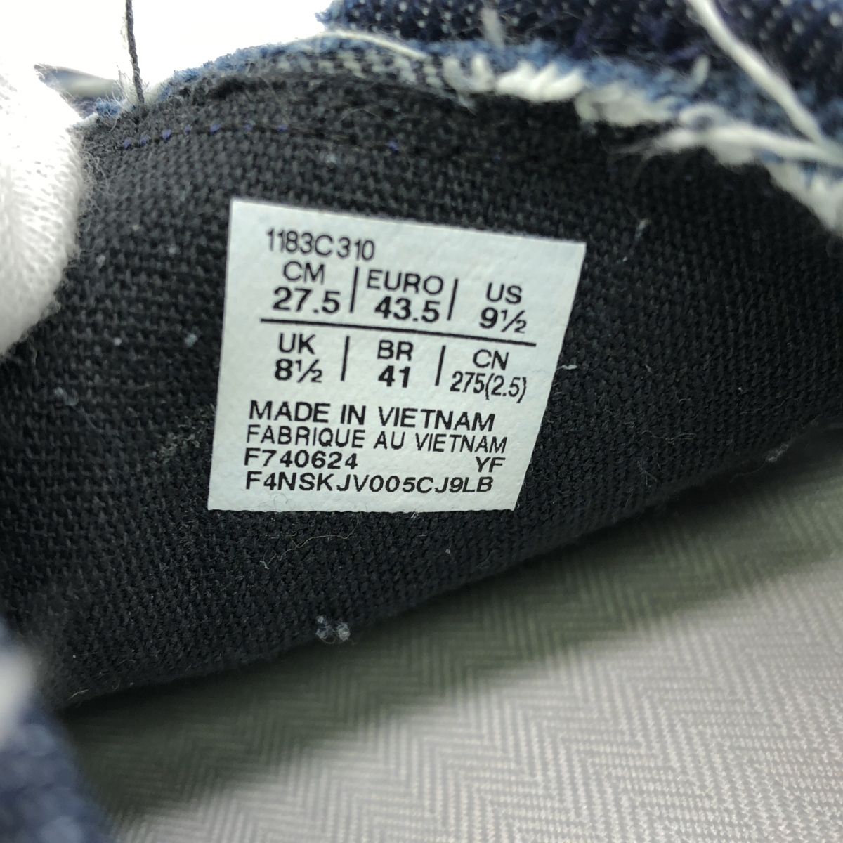 Onitsuka Tiger オニツカタイガー MEXICO 66 SD ローカットデニム