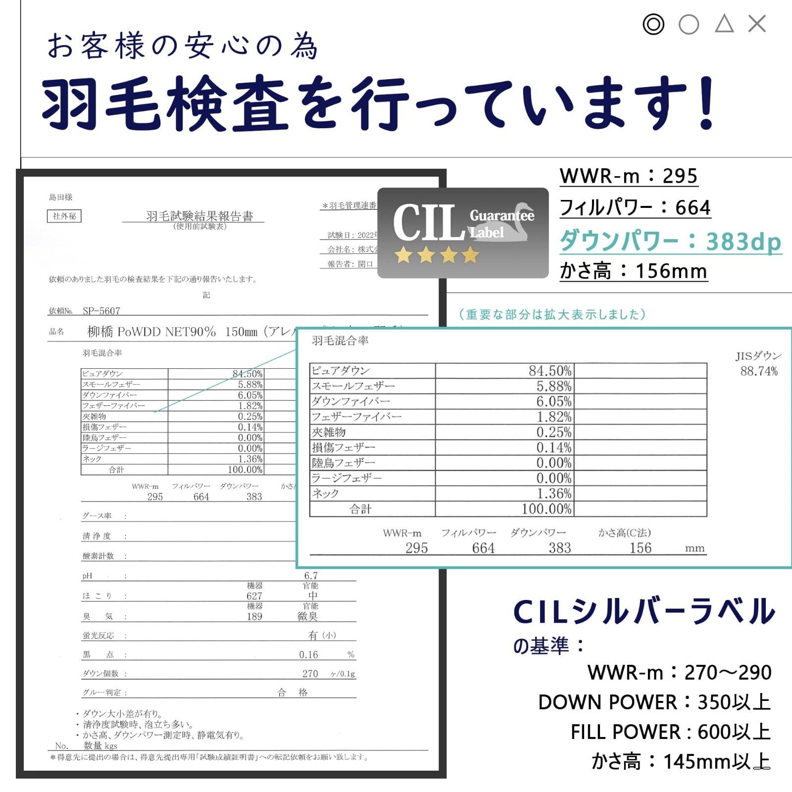 ダウンケット