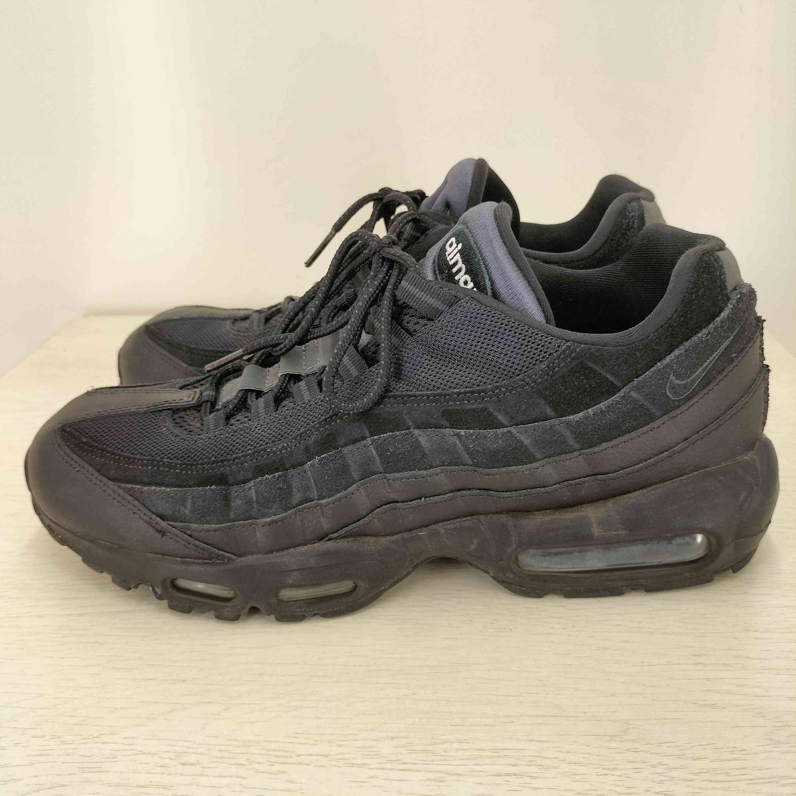 NIKE エアマックス95 エッセンシャル トリプルブラック 26cm 美品 NIKE AIR MAX 95 ESSENTIAL 
