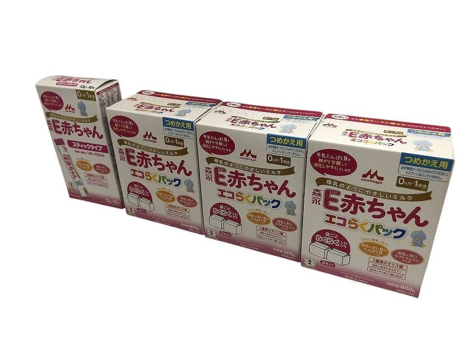 森永 E赤ちゃん エコらくパック つめかえ用 ( 2袋入×12箱セット