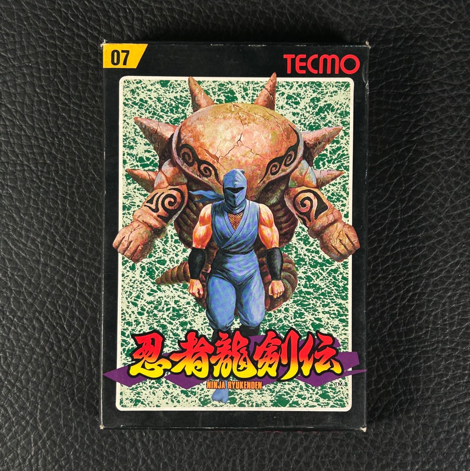 完品 説明書等付属 FC 忍者龍剣伝 Vol.2 テクモ ファミコン ソフト ファミリーコンピューター 任天堂 Nintendo K172