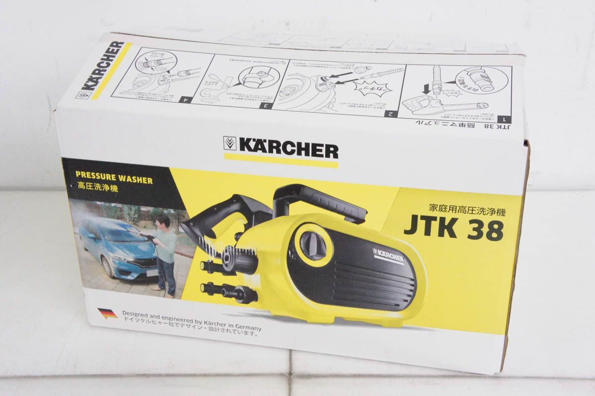ケルヒャー 高圧洗浄機 JTK38 1.600-960.0 未使用】KARCHERケルヒャー 家庭用高圧洗浄機 JTK38 1.600-960.0