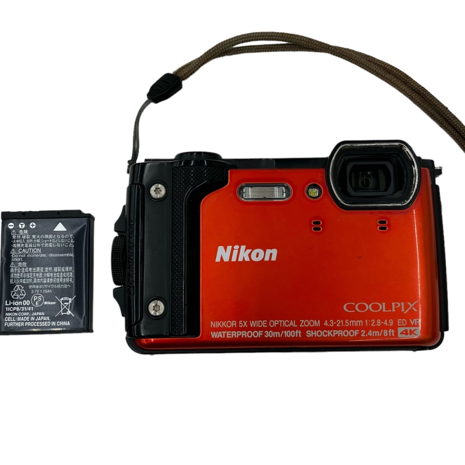 186000 現状品 Nikon COOLPIX W300( W300OR) ORANGE - メルカリ