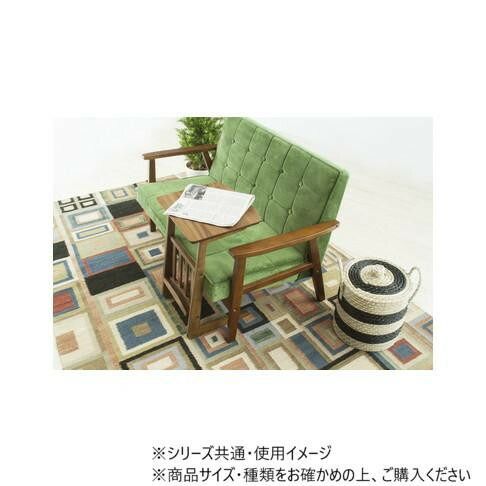 東谷 トムテ ソファサイドテーブル ブラウン ファッション TAC-239WAL