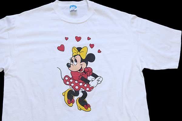 【フォロー割】80S USA製 ディズニー ヴィンテージ ミニーマウス Tシャツ