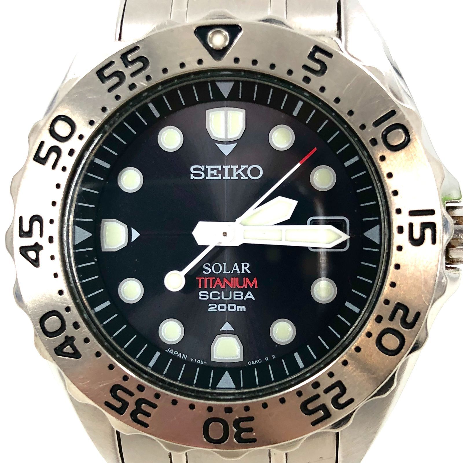SEIKO セイコー エアダイバー AIR DIVERS SCUBA 200m V145-0AH0