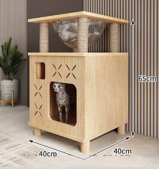 猫小屋猫小屋猫トイレ一体猫棚猫別荘 ZYP36秋の注目アイテム