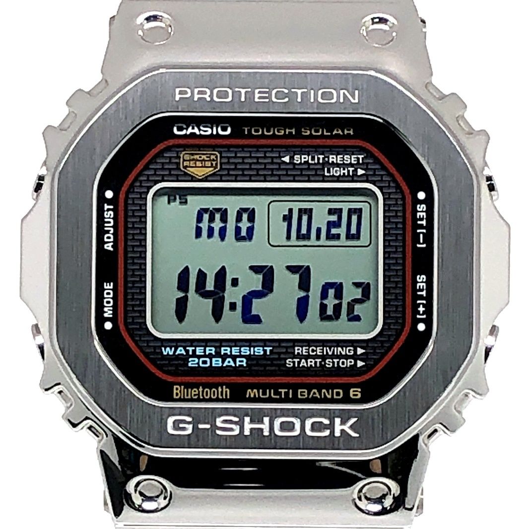 G-SHOCK ジーショック GMW-B5000D-1C フルメタル 初代カラー 電波ソーラー Bluetooth搭載 LEDバックライト 6月発売