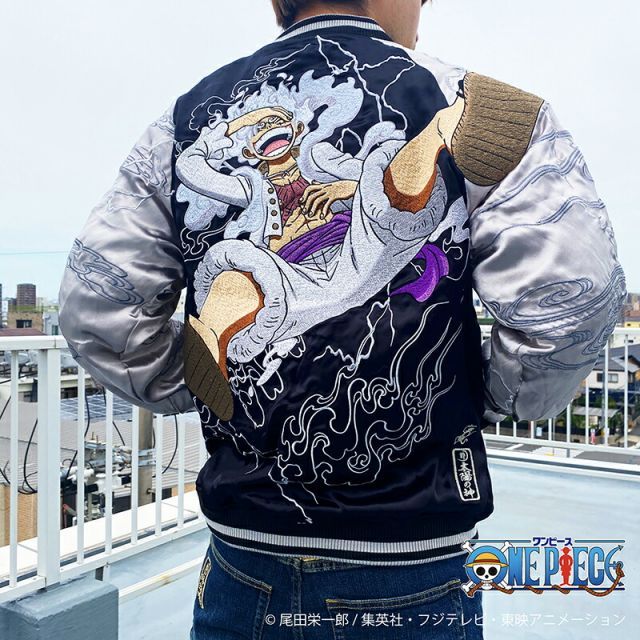 nm-2012.ONE PIECE ワンピース スカジャン リバーシブル CORPUS SELECT スカジャン 「ONE PIECE/ワンピース」黒足の