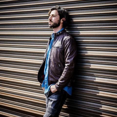 ライズ RIDEZ エイジング シープ シングル メンズ ライダース ジャケット 本革 ACE　Bordeaux RLJ102A ライズ RIDEZ エイジング シープ シングル メンズ ライダース