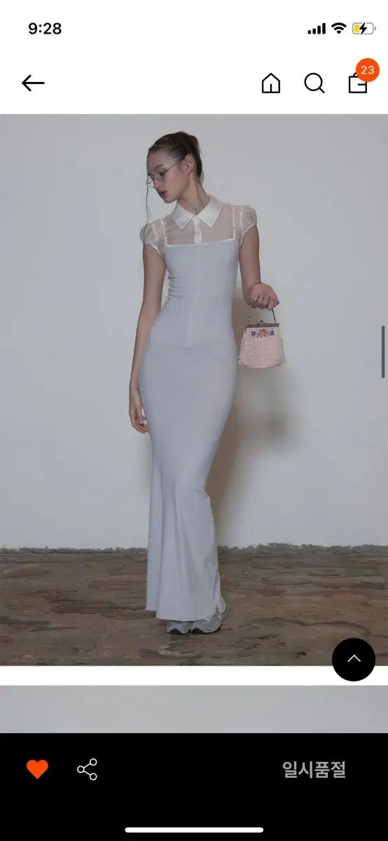SCULPTOR スカルプター maxi sleeveless Dress pale blue