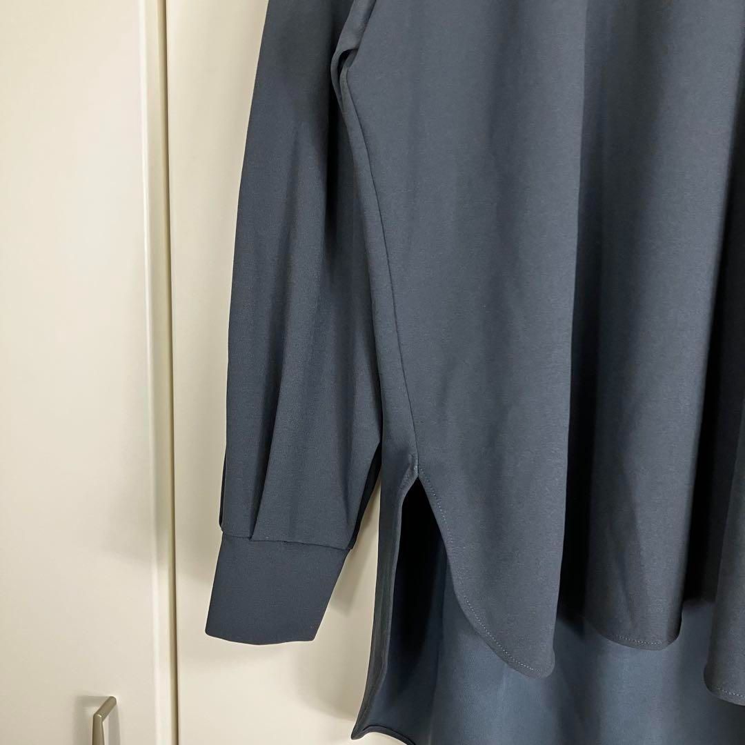 BEARDSLEY ビアズリー 長袖 Tブラウス ダークグレー サイズF ビアズリーTブラウスダークグレー