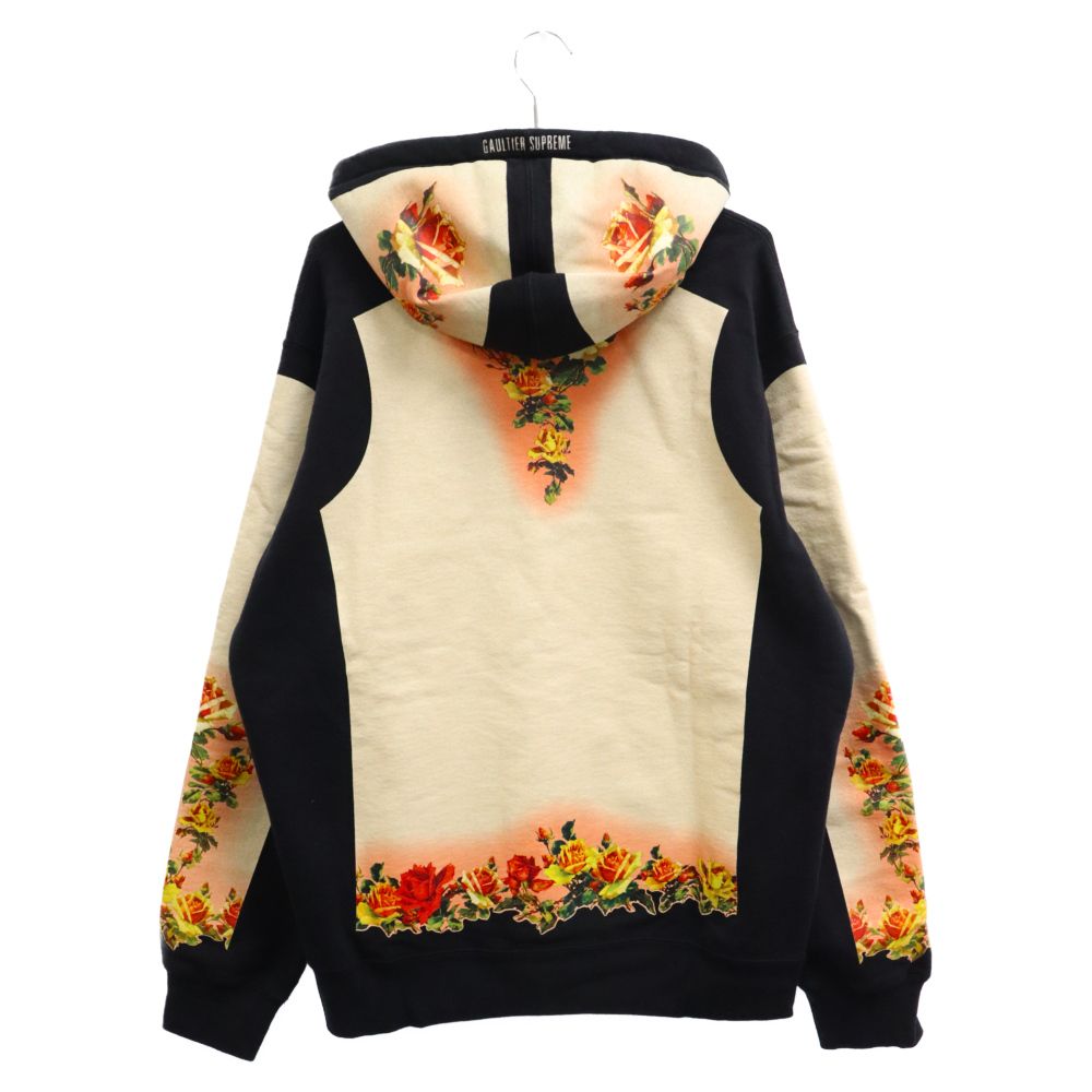 SUPREME (シュプリーム) ×Jean Paul Gaultier Floral Print Hooded ...