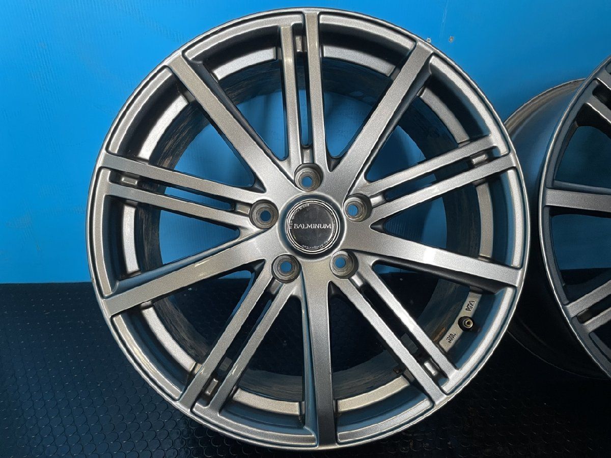BS BRIDGESTONE BALMINUM BR10 バルミナ 18インチ 4本 7.5J5HPCD114.3+  