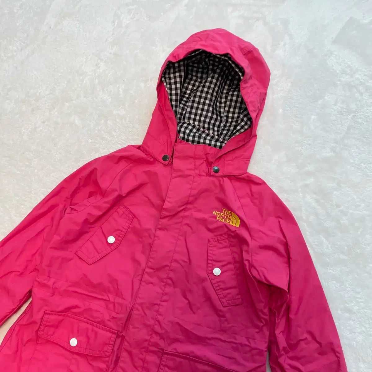 ノースフェイス キッズ　ウィンドブレーカー　ジャンパー　韓国　120　総柄 130 THE NORTH FACE(ザノースフェイス) キッズ ウィンド