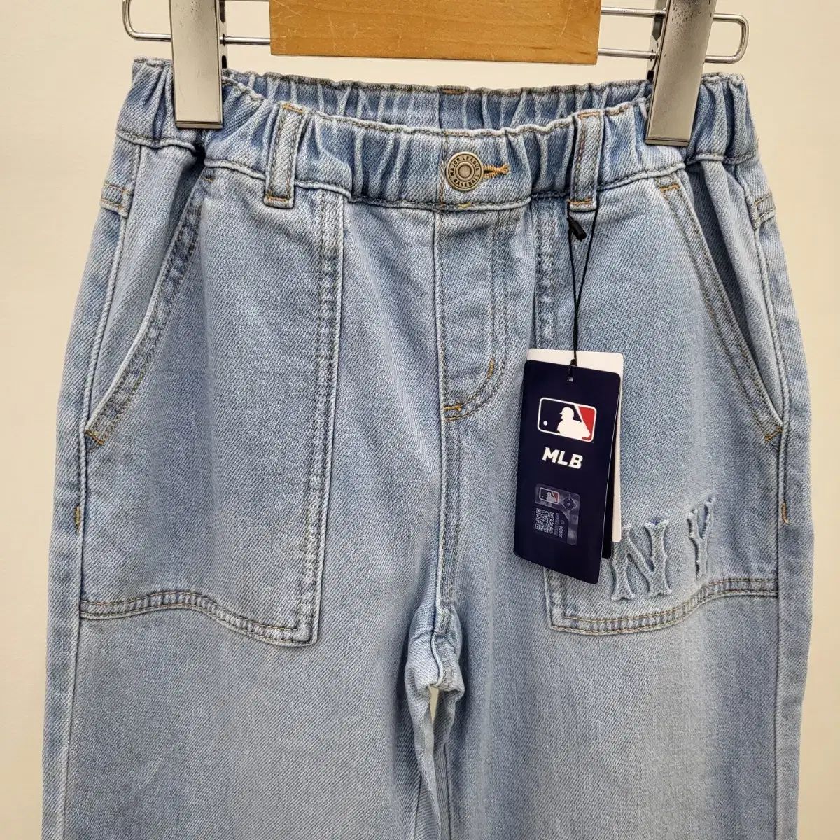 mlb キッズ メガグラム デニム パンツ