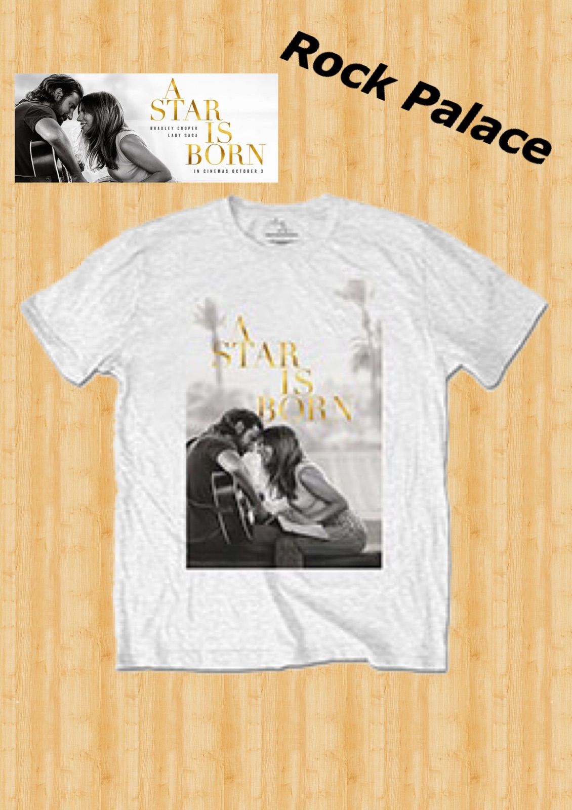 A Star Is Born：Movie Poster Tシャツ - メルカリ