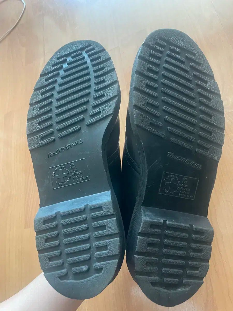  DR. MARTENS ドクターマーチン 1416 モノブラック 260 ローファー ブーツ 革靴