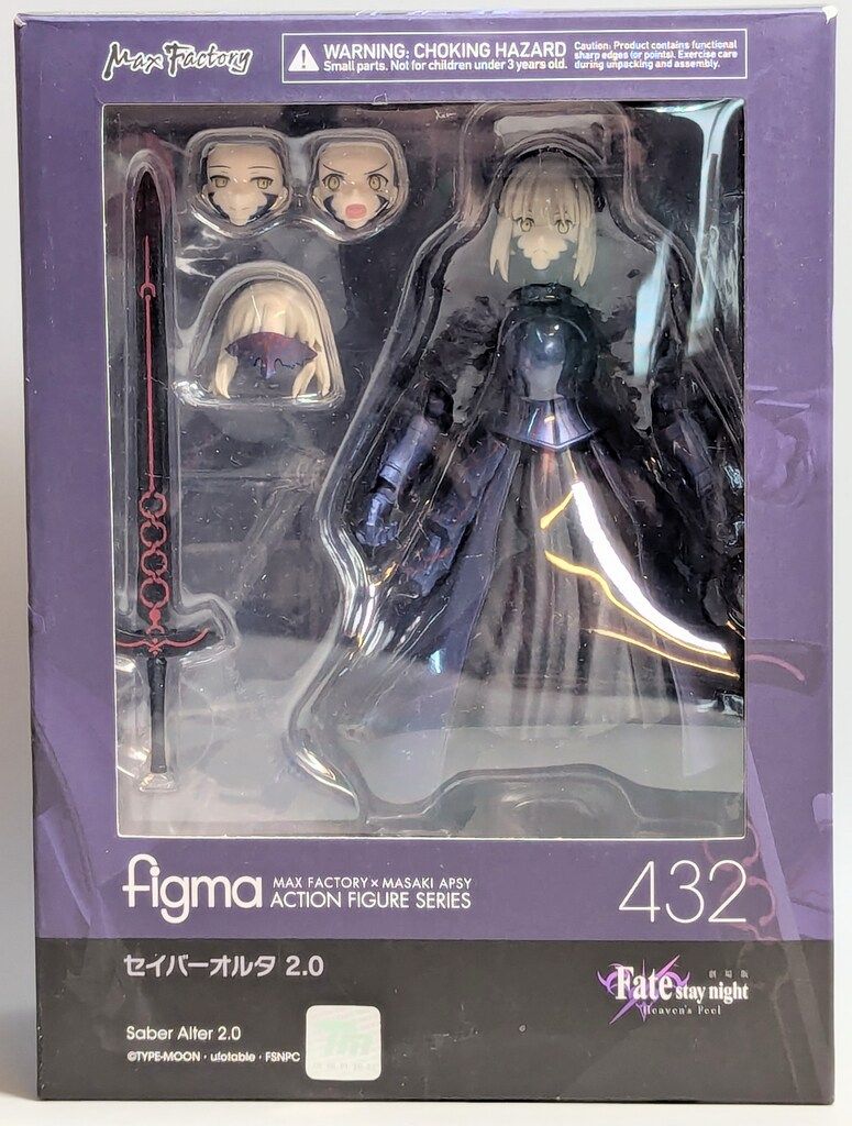 figma 432 セイバーオルタ 2.0 Fate/stay night［Heaven's Feel］ figma セイバーオルタ 2.0