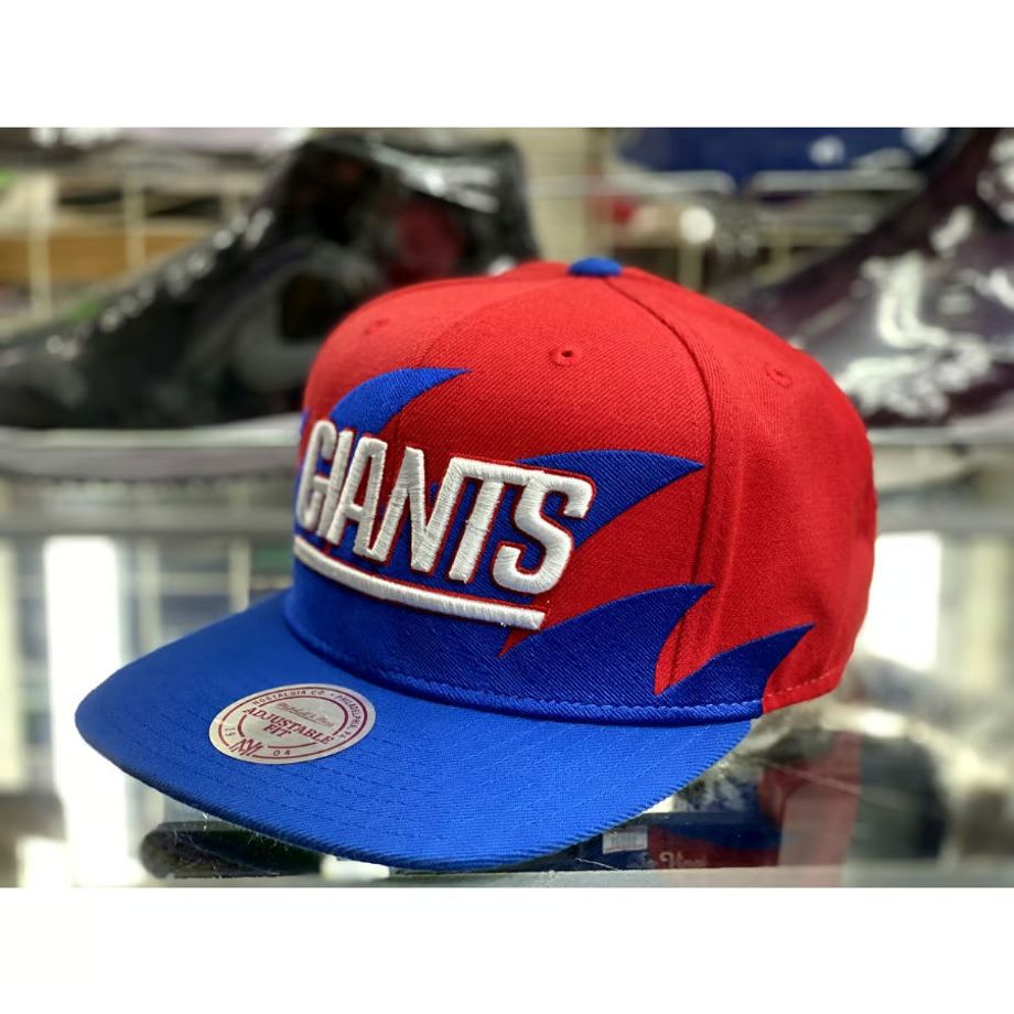 Mitchellu0026Ness NFL ニューヨーク ジャイアンツ NY Giants スナップバックキャップ SharkTooth