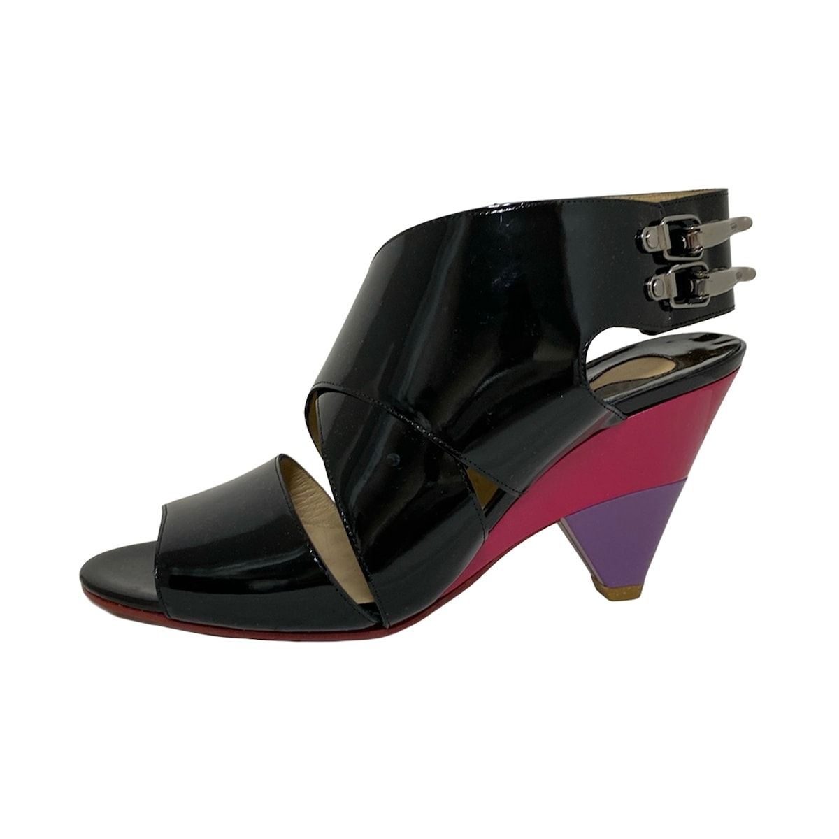 Chloe /レディースサンダル/37 Chloe 「Chloe」 フラットサンダル 37 ブラック レディース