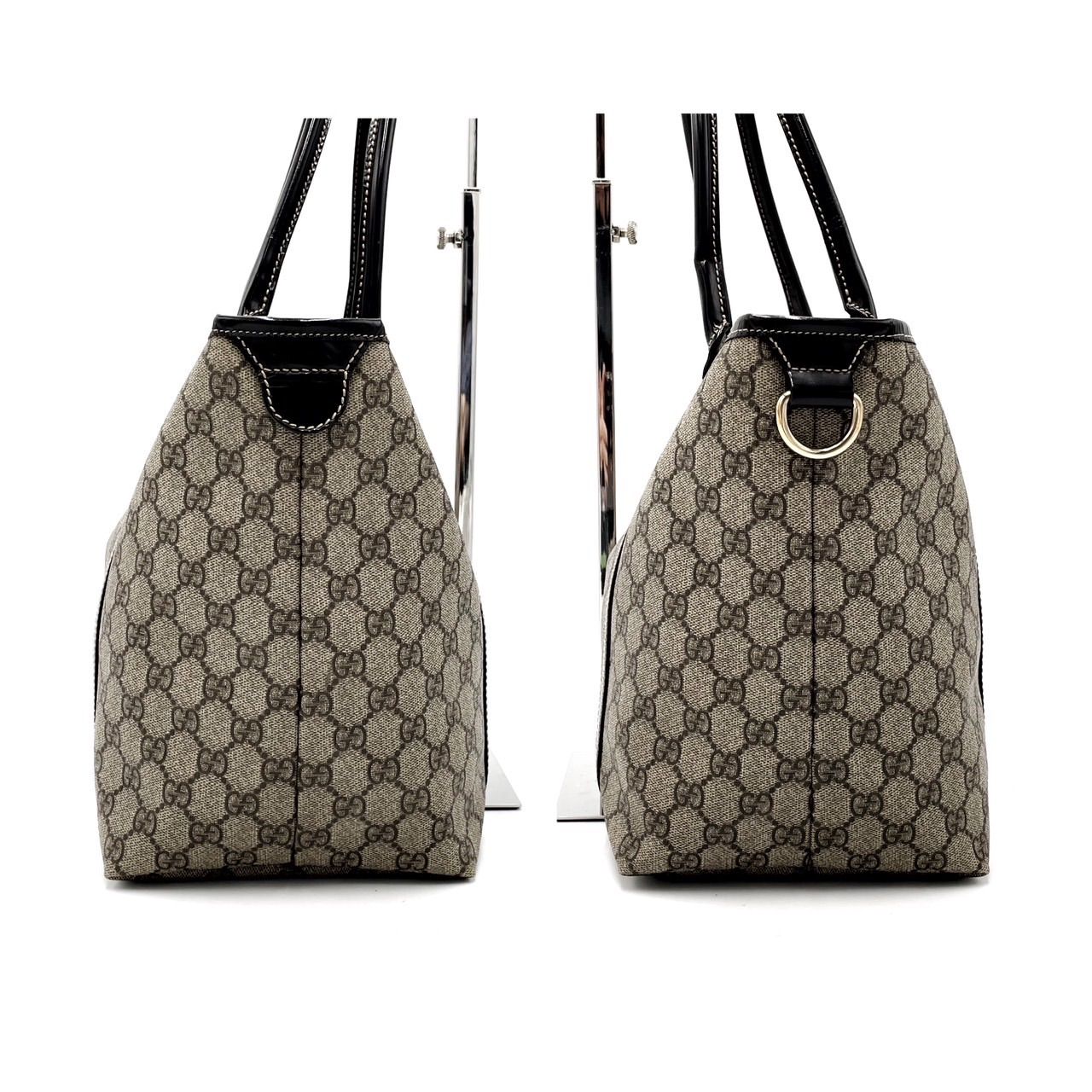✨良品✨ GUCCI グッチ トートバッグ ハンドバッグ GGスプリーム 総柄 