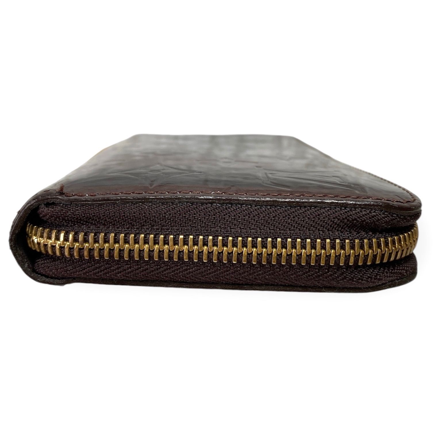 【極美品】 ルイヴィトン ジッピーウォレット モノグラム ヴェルニ アマラント ✨極美品✨ルイヴィトン ヴェルニ ジッピーウォレット モノグラム